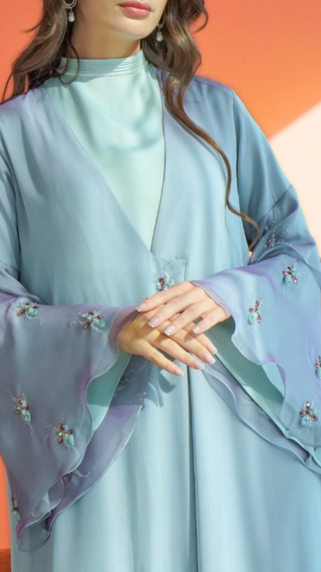 Graceful Mint Breeze with Farah by Diva Atelier